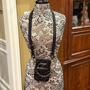 MZ Wallace Patent Quilted Micro Crossbody Bag Quilted Crossbody Bag